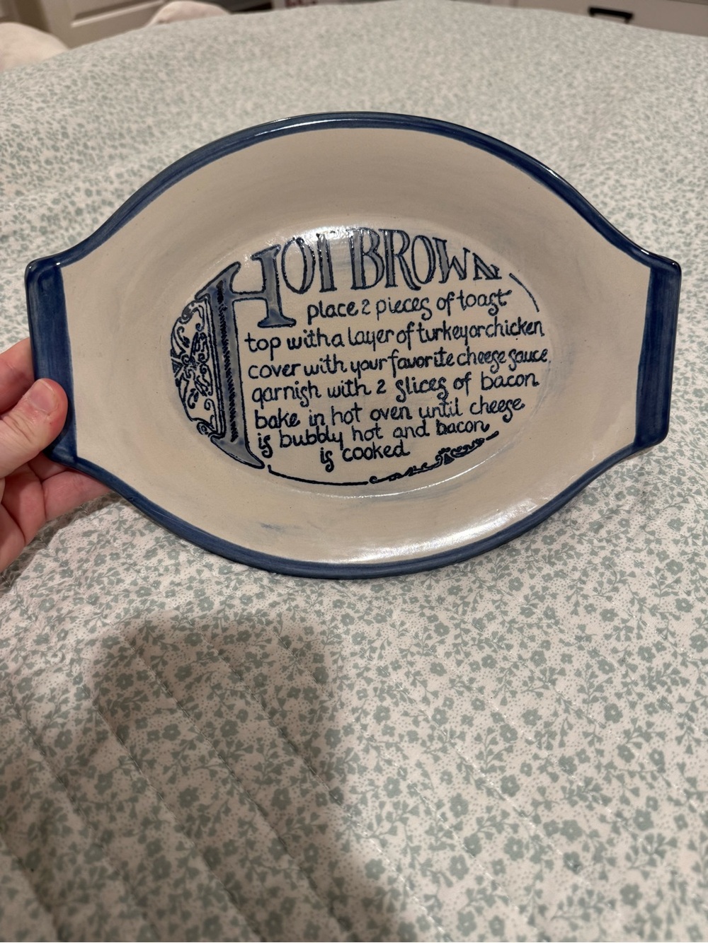 Stoneware baking dish